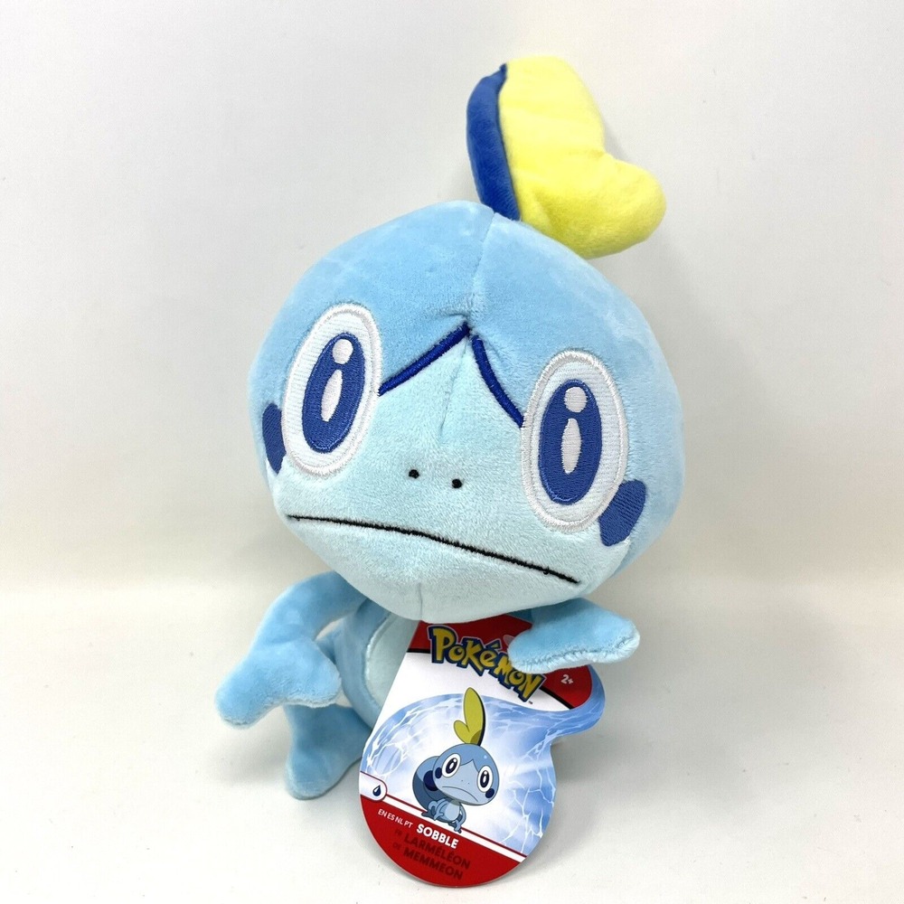 Pokémon Sobble Small 8" Plush Toy Wicked Cool Toys BNWT